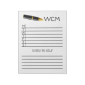 Wekelijkse Planner Pad/Multomap Notitieboek invoeg Notitieblok (Gedraaid)