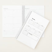 Wekelijkse planner Printable om lijst te doen (Display)