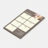 Wekelijkse planner Vader-dochter wandeling Herfstp Post-it® Notes (Schuin)