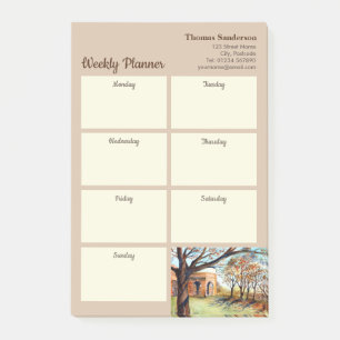 Wekelijkse planner Valley Garden Harrogate Engelan Post-it® Notes