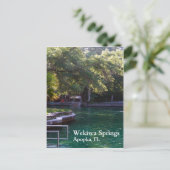 Wekiwa Springs, Apopka, carte postale FL (Debout devant)