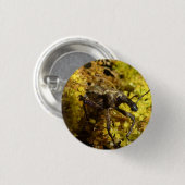 Wekwaadaardige badge ronde button 3,2 cm (Voorkant /achterkant)