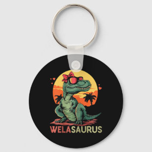 Welasaurus Dino Dinosaur Wela-saurus T-rex Moeder Sleutelhanger