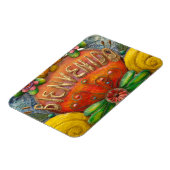 Welcom-teken in het Spaans, Mexico Magneet (Linkerzijde)