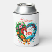 Welcome 2026 blikjeskoeler (Blikje Achterkant)