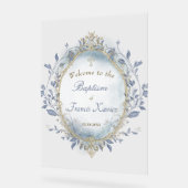 welcome Acrylic Sign (Angle)