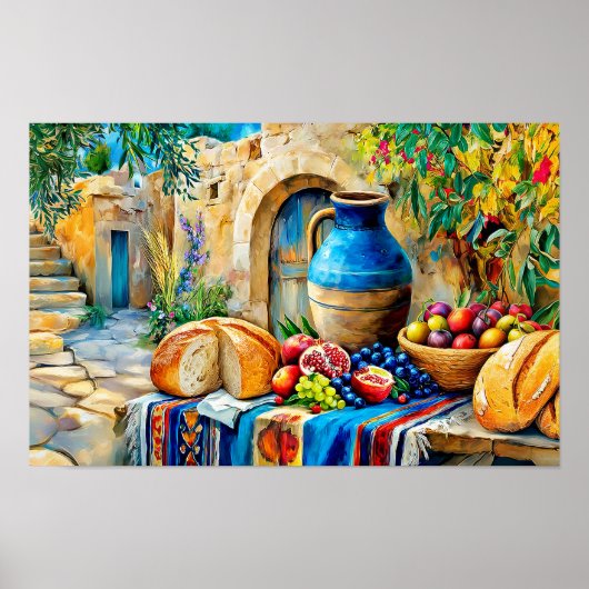 Welcome and Rest Poster (Voorkant)