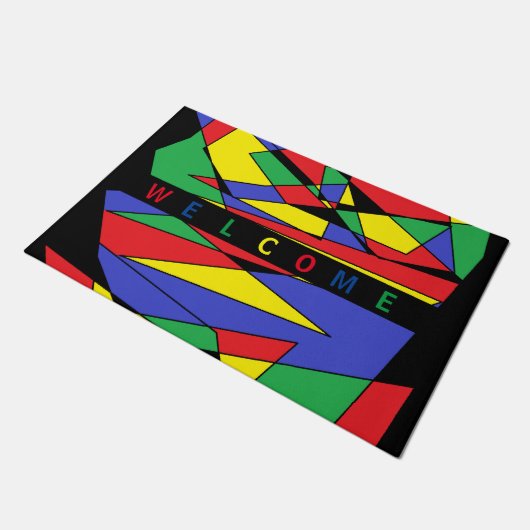 Welcome Art Deurmat (Schuin)