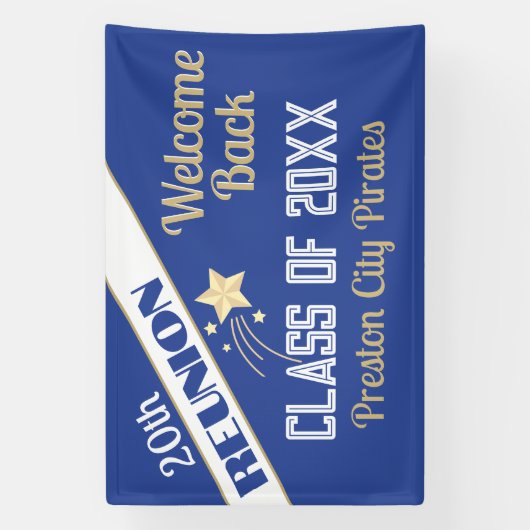 Welcome Back Classmates Reunion Bannière (Verticale)