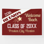 Welcome Back Classmates Reunion Bannière (Horizontal)