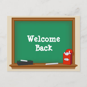 Welcome Back to School Briefkaart