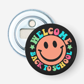 Welcome Back to School Button Flesopener