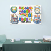 Welcome Back to School | Classroom Spandoek (Beurs)