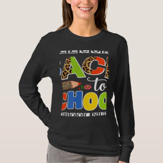Welcome Back To School elementary school teacher n T-shirt