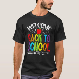 Welcome Back To School Newsletter Meet The Teacher T-shirt