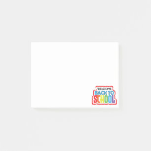 Welcome Back to School Post-it® Notes