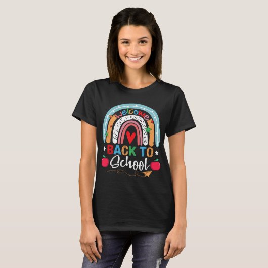 Welcome Back To School T-shirt (Voorkant volledig)