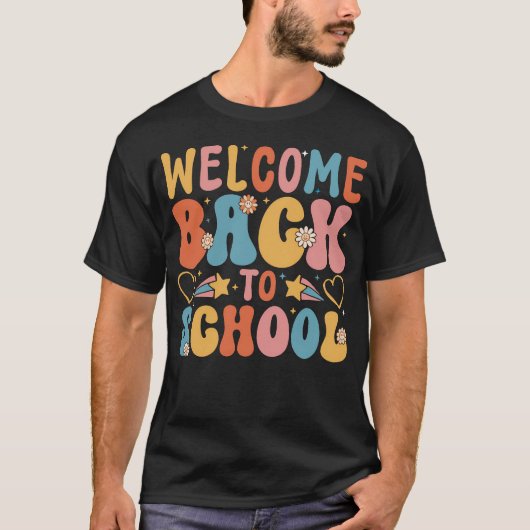Welcome Back To School T-shirt (Voorkant)