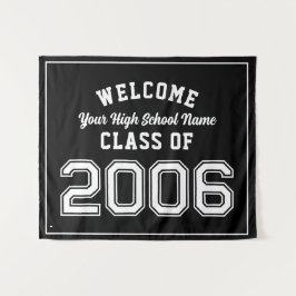 Welcome Class of 2006, 20 Year Reunion Decor Wandkleed