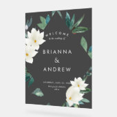 "Welcome" Elégante Plante Mariage (Angle)