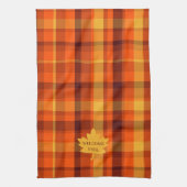 Welcome Fall Kitchen Towel Decor Theedoek (Verticaal)