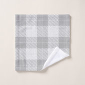 Welcome Family Nom Farm Tractor White Plaid (Gant de toilette)