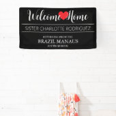 Welcome Home Elegant Missionary Banner (Insitu)