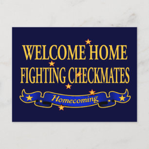 Welcome Home Fighting Briefkaart