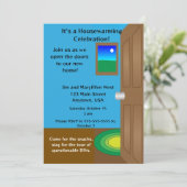 Welcome Home, Open Doors Housewarming Kaart (Staand voorkant)