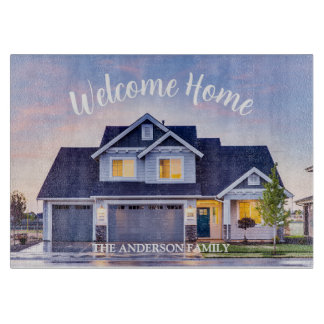 Welcome Home Personalized Keepsake Snijplank