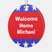 "Welcome Home Soldier" Ornament (Links)