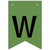 WELCOME HOME-teken Vlaggetjes (Derde vlag)