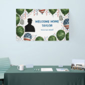 Welcome Home Veteran Banner – Patriotic Camo (Beurs)