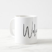 Welcome Koffiemok (Voorkant links)