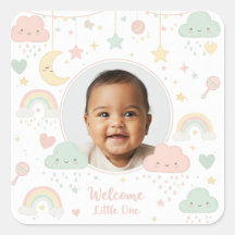 Welcome Little One Baby Photo Keepsake