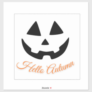 Welcome October Sticker