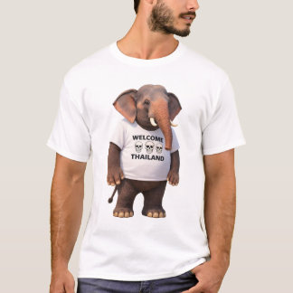 Welcome Thailand Elephant Skull T-shirt