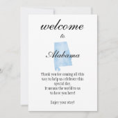 Welcome to Alabama Personalized with Local Phrases (Voorkant)