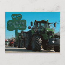 Welcome to Dublin (Texas) Briefkaart