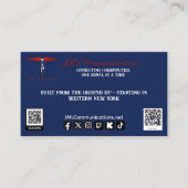 Welcome to JML Communications Visitekaartje (Voorkant)