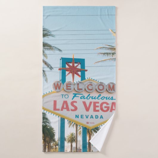 WELCOME TO LAS VEGAS (Serviette de bain)