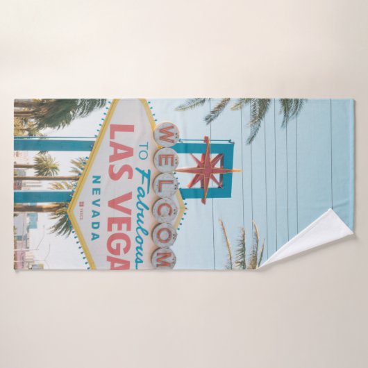 WELCOME TO LAS VEGAS (Serviette de bain)