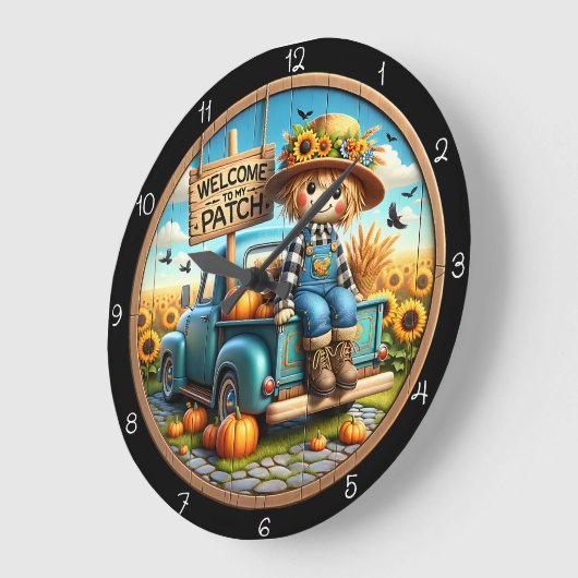 Welcome To My Patch Scarecrow  Grote Klok (Hoek)