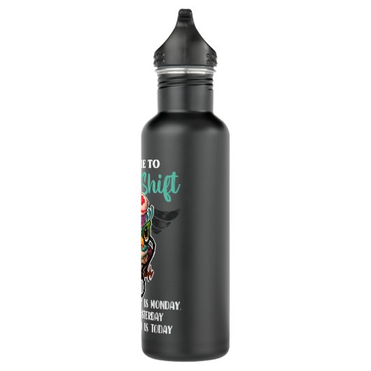 Welcome To Night Shift - Funny Nursing Nurse Owls Waterfles (Rechts)