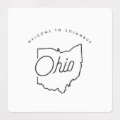 WELCOME TO OHIO LABELS (Design 1)