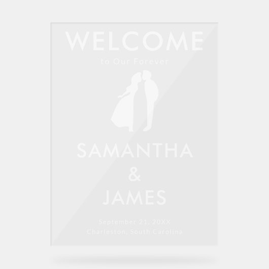 Welcome to Our Forever – Minimal Design (Recto)