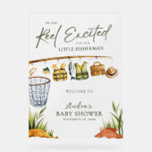 Welcome to our Reel Excited Little Fisherman Baby  (Recto)