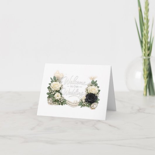 Welcome to Our Wedding Invitation (Devant)