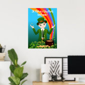 Welcome to St. Patrick's Kids Party Poster (Bureau à domicile)