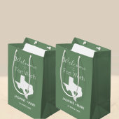 Welcome to Texas Fort Worth Custom Party Gift  Medium Cadeauzakje